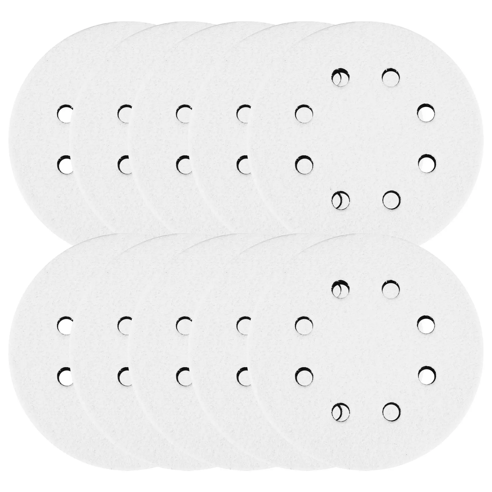 ABVT-10 Pieces 5In Soft Density Foam Interface Pad Hook And Loop Foam Sanding Pads 125Mm Sponge Cushion Buffering Backing Pad