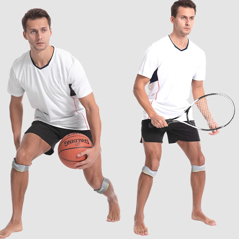 1 Stück Patella-Sehnen-Kniegurte – Schmerzlinderung und Patella-Stabilisator-Klammer-Unterstützung für Pullover, Knie, Kniebeugen, Sehnenentzündung, Arthritis