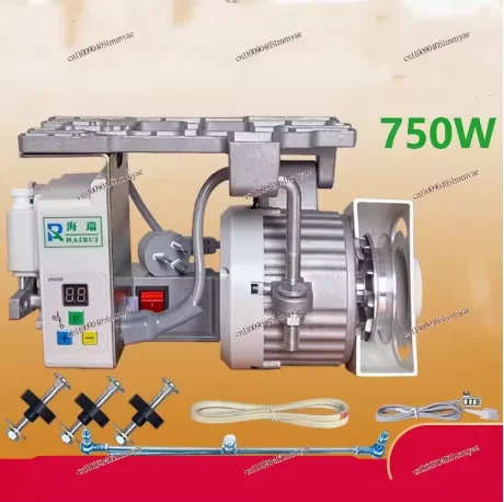 Sewing machine motor 220V flat carriage double needle machine copy edge 550W/650W/750W brushless servo silent view 5