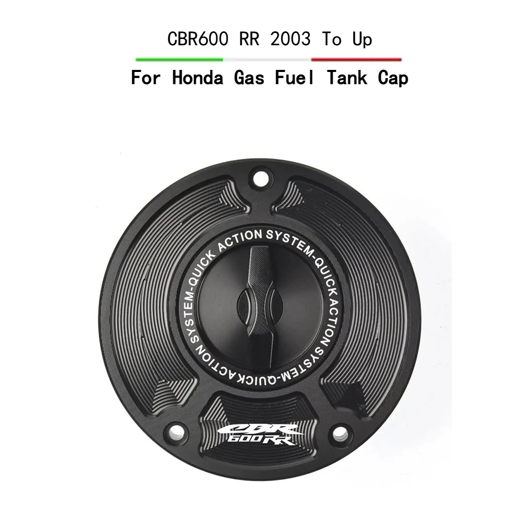 

Motorcycle Keyless Modified Aluminum Alloy Quick-remove Fuel Tank Cap For Honda CBR600RR CBR 600RR CBR600 RR 2003 To Up