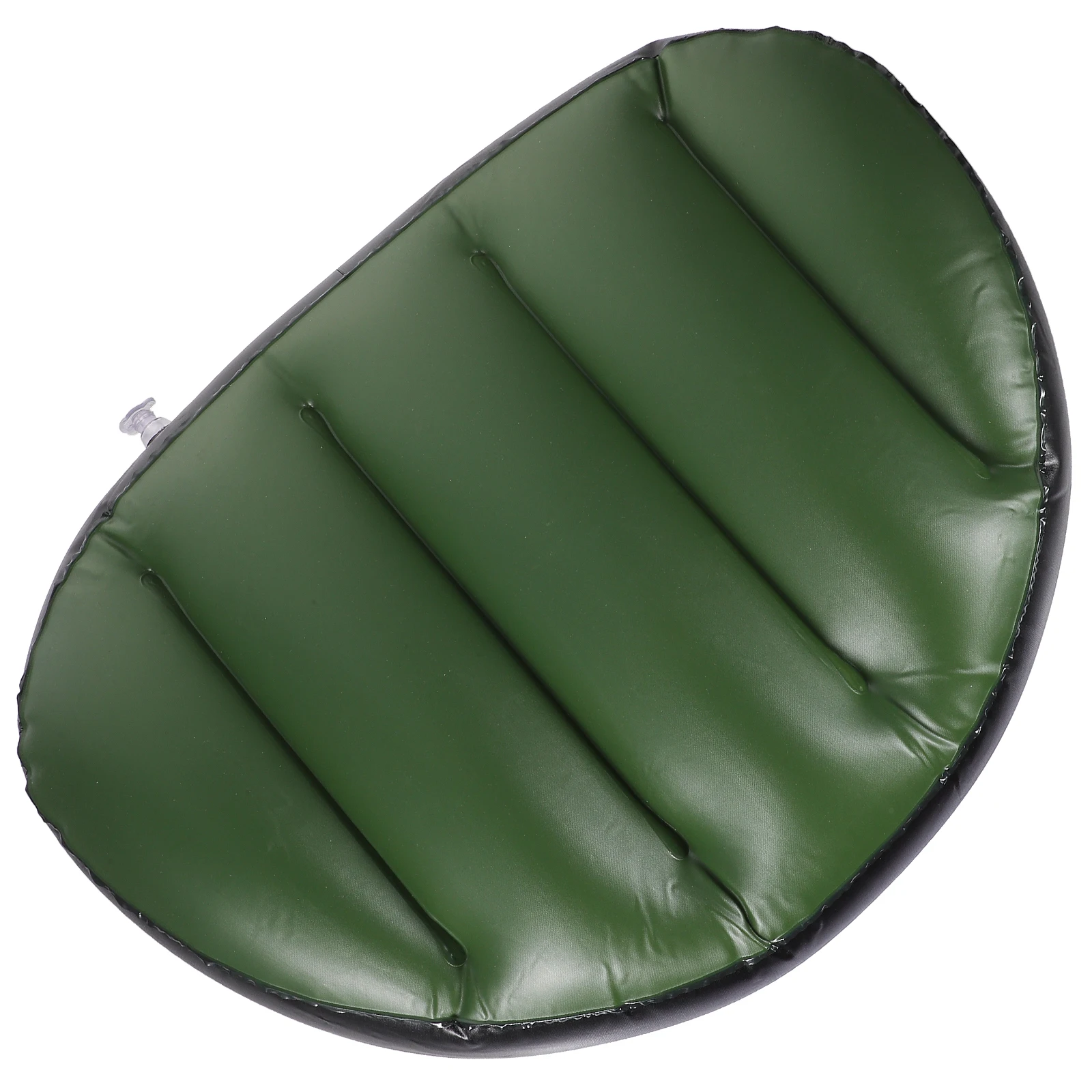 

Inflatable Seat Cushion Green PVC Kayak Rafting Outdoor Blow up Compact Lightweight Storage Portable Breathing Design Fatigue