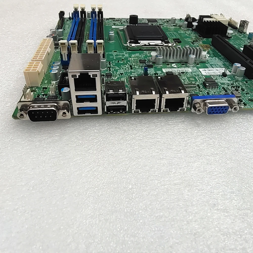 

LGA1150 Supports E3-1230 v3/v4 4th Gen For Supermicro Server Motherboard X10SLM+- F perfect work