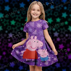 Vestido de peppa para niña sale