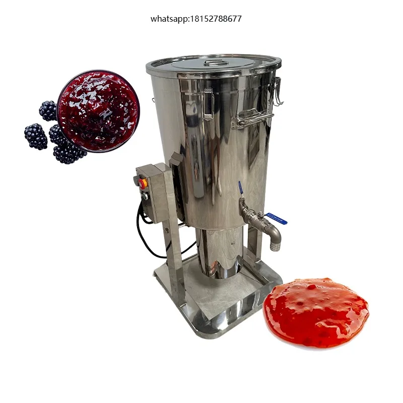 Automatic Industrial Fruit Pulping Machine Mango Pulper Fruit Pulp Processing Machine Fruit Juice Making Tomato Pulper