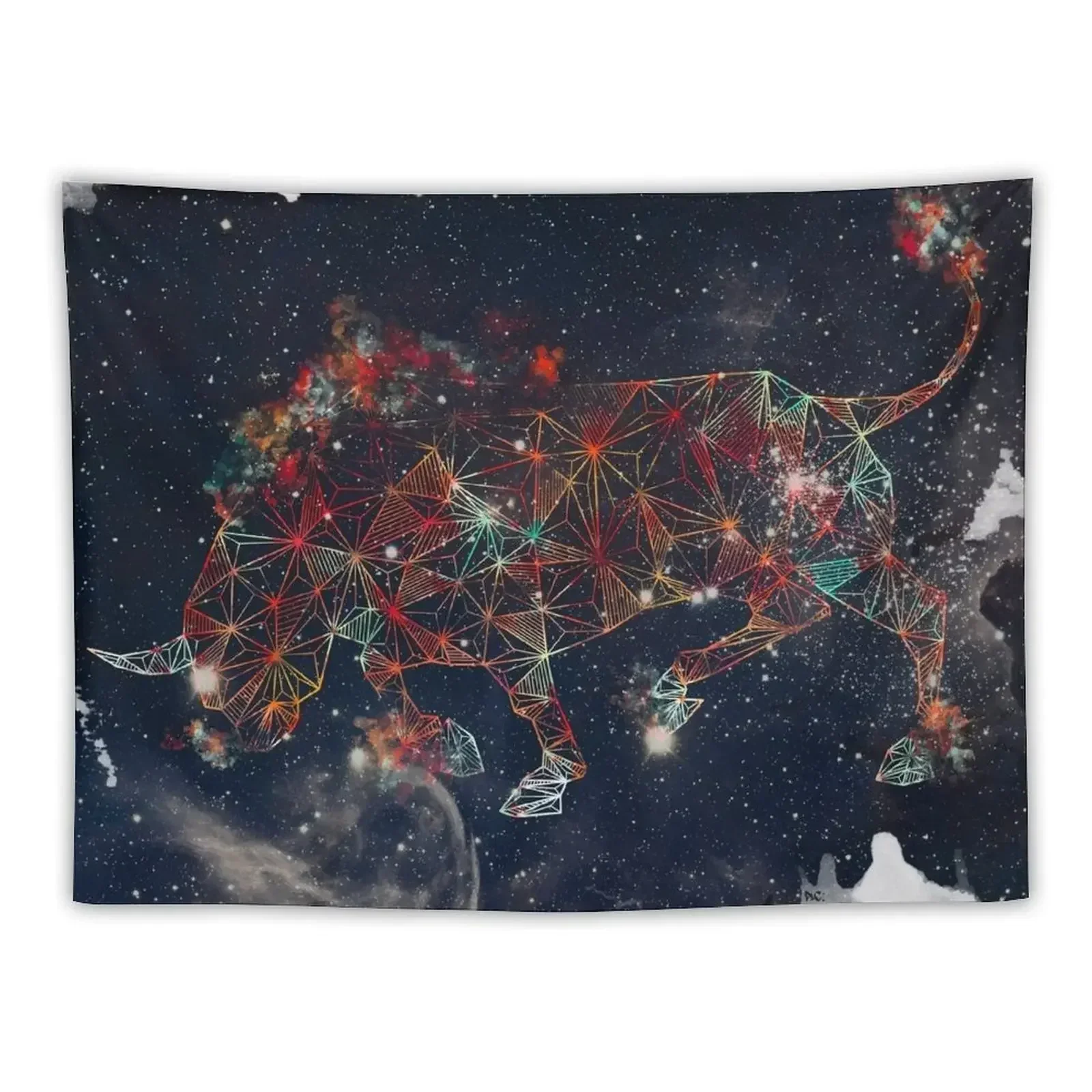 Celestial Taurus Tapestry Decorative Wall Home Decor Accessories Tapestry