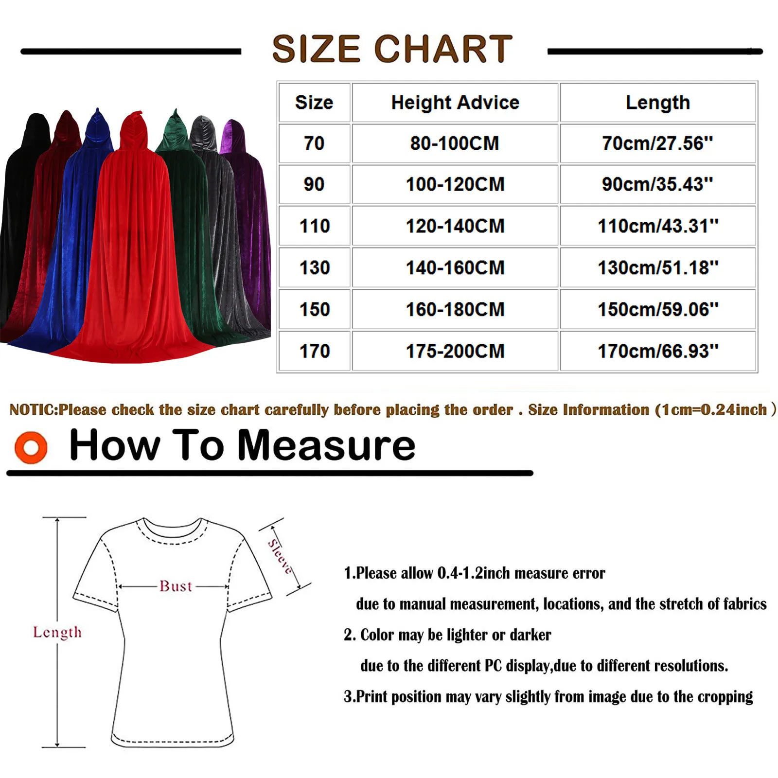 후드 망토 코스프레 중세 롱 케이프 할로윈 파티 여성 남성 성인 롱 마법사 마법 위카 로브 은폐 가운 재연