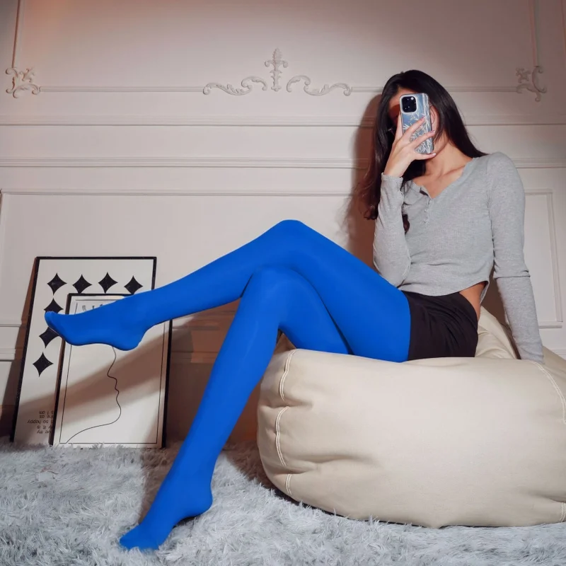 

High-Quality Horse Oil Socks, Glossy Leggings, Smooth Women's Stockings, Shiny Stockings High-waisted