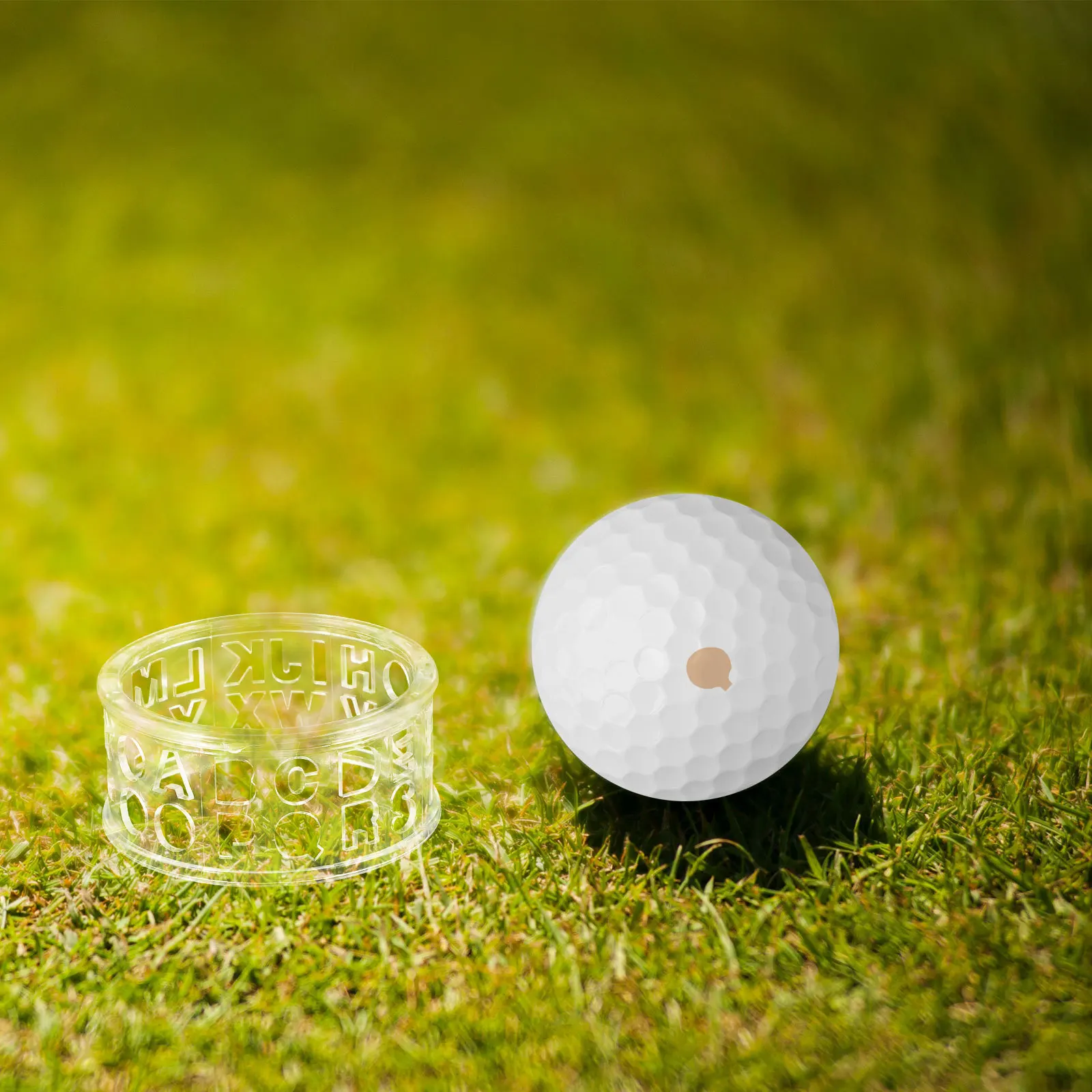 4 قطعة كرة جولف محاذاة الرسم أداة مجموعة أقلام تحديد دائم لإعداد النار الدقيق وسم الكرة مريحة كرات الغولف بطانة