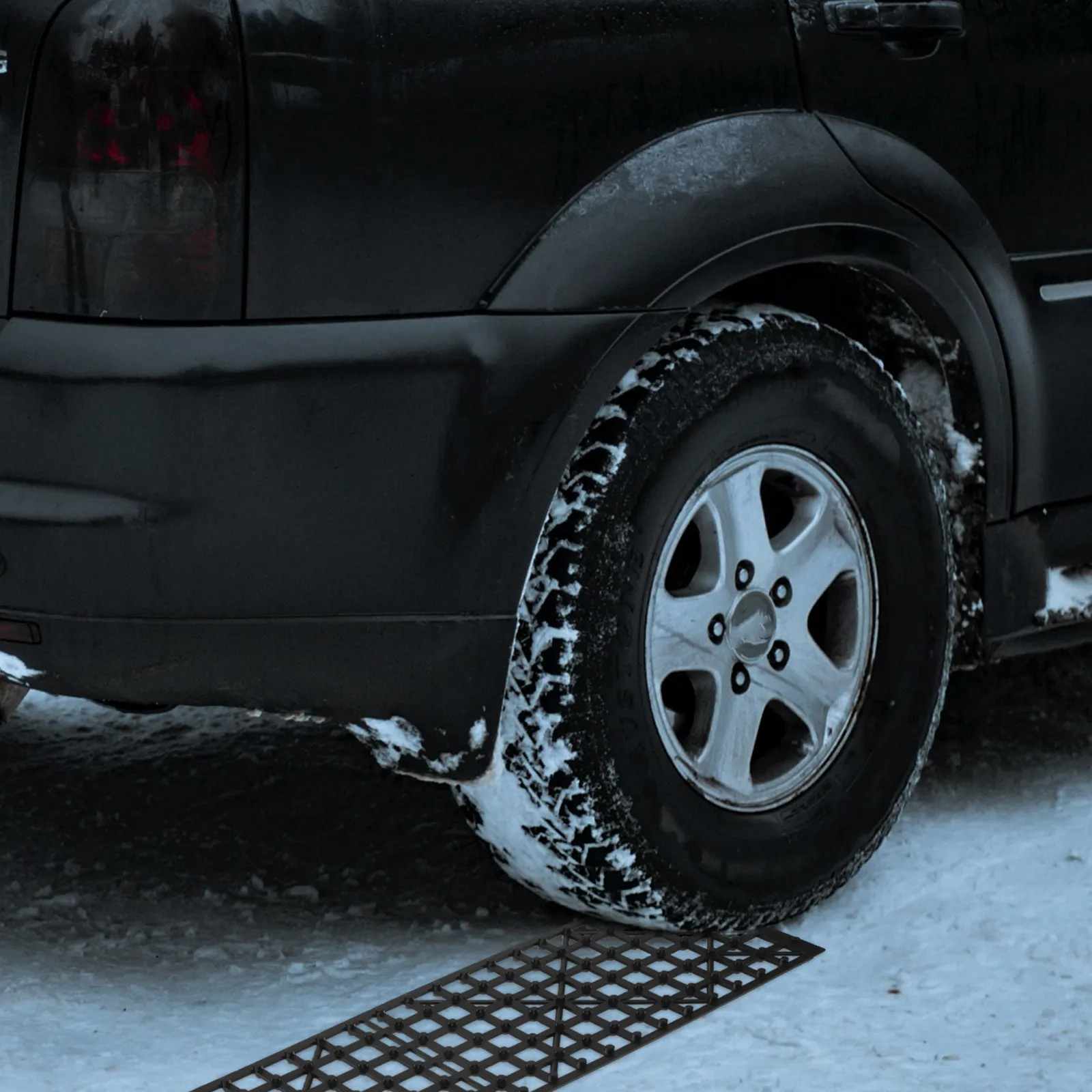 

Пара складных противоскользящих тракционных матов для автомобиля (для снега, грязи, песка, выбоин), универсальные спасательные пластины, аксессуары для шин