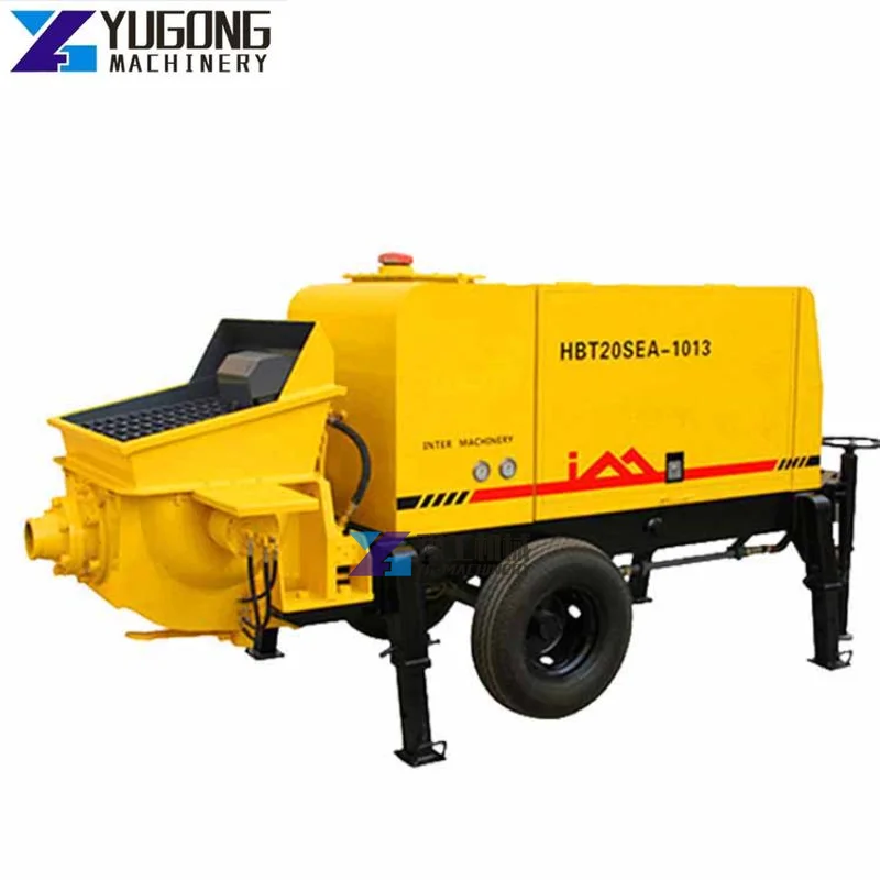 Hot Sale Mortar Stationary Automatic Concrete Grouting Pump High-Strength Pumpcrete Concrete Pump Pumpcrete Machine