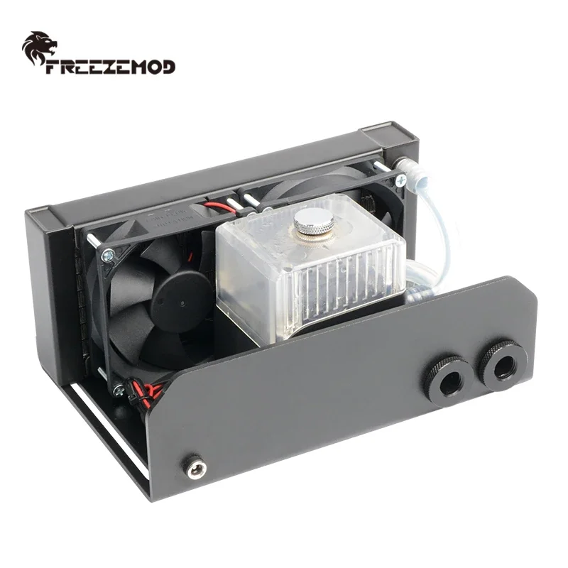 FREEZEMOD 산업용 수냉 모듈, 3D 프린팅, 의료용 라디에이터, 240mm, 2 팬, 수냉 키트, SLMZ-V-B