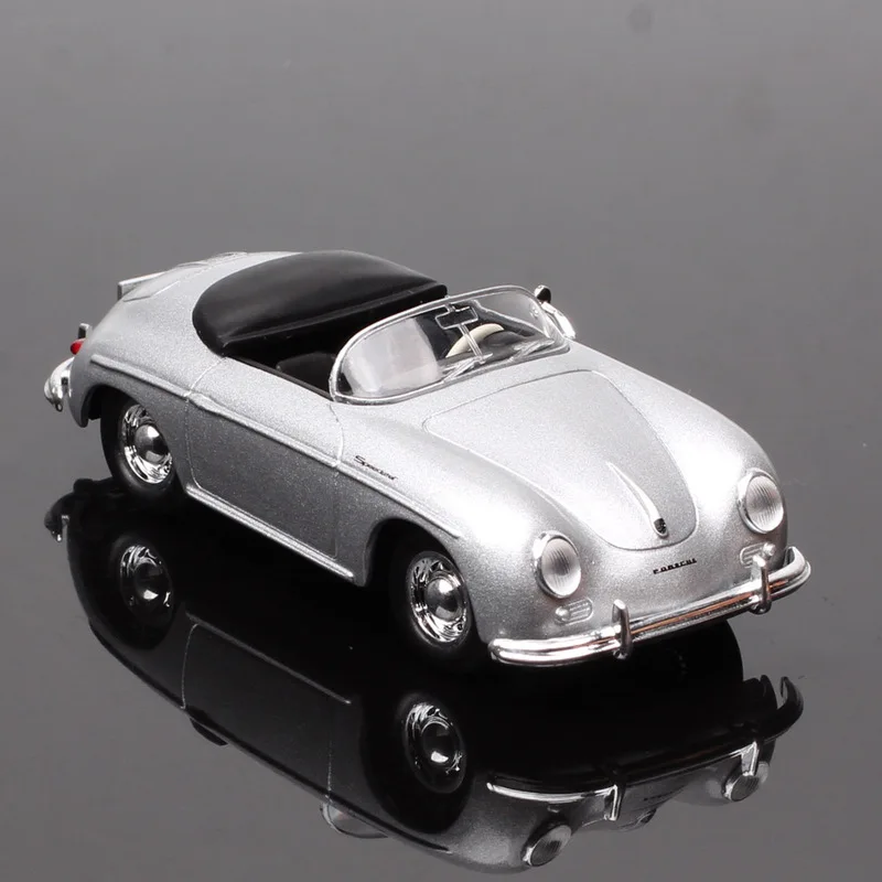 Welly 1:24 Porsche 356A Speedster Alloy Sports Car Model Diecast Metal Classic Car Vehicles Model High Simulation Kids Toys Gift