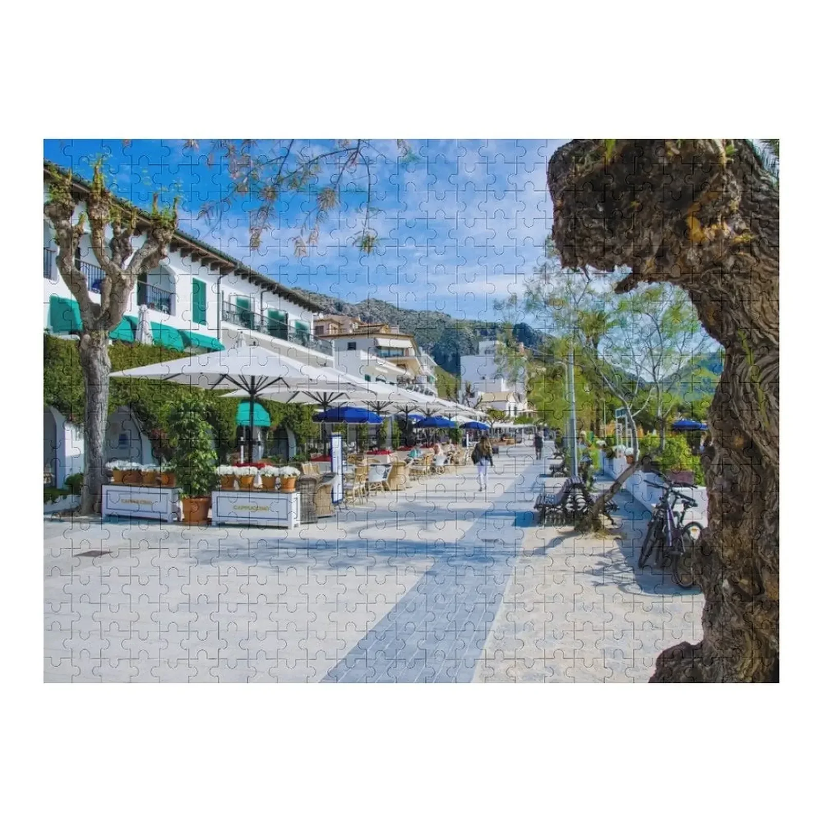 

Sis Pins Hotel Puerto Pollensa Jigsaw Puzzle Diorama Accessories Personalized Name Puzzle