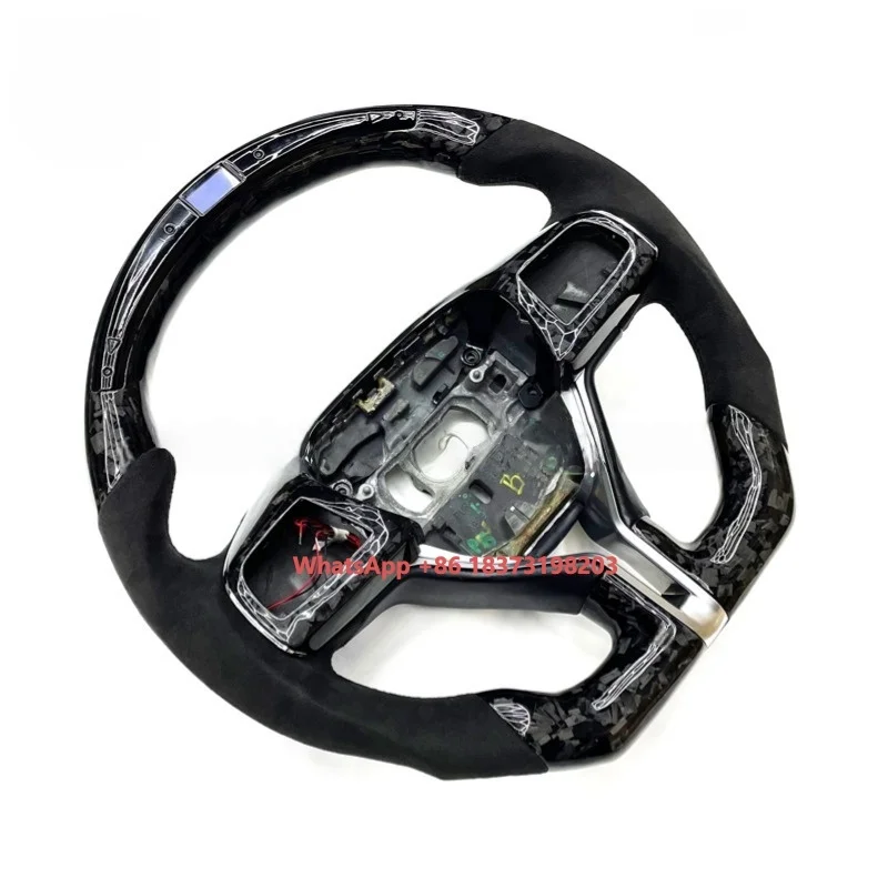 

High-Quality Carbon Fiber Steering Wheel Anti-Slip Sweat-Resistant and Built for Fast and Smooth Driving