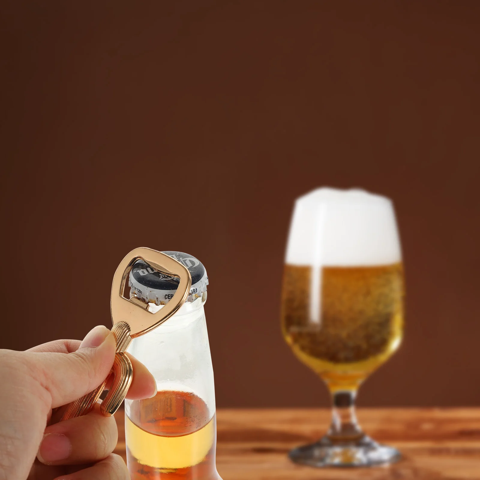 

Zinc Alloy Manual Party Manual Beer Favors Decorative Metal Decorative Beer Bottle Opener Soda Opener Kitchen Bar Tool