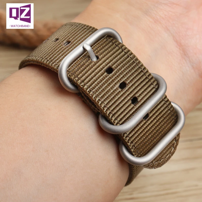 24*16mm Double-deck Nylon Watch Strap for timex watch T2N721 T2N720 739 TW2T6300 band watchband with Screw rod and tools