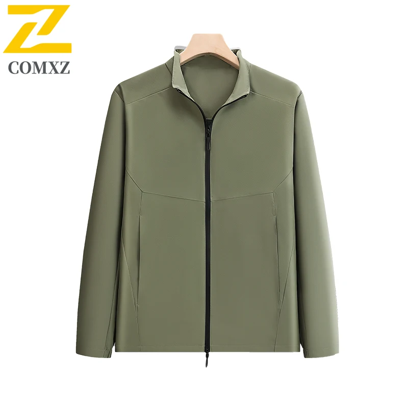

EiAO Jacket Stand Collar Couple's Windproof Waterproof Thermal Outdoor Coat for Hiking Camping Fishing Sporty Casual Wear 2025