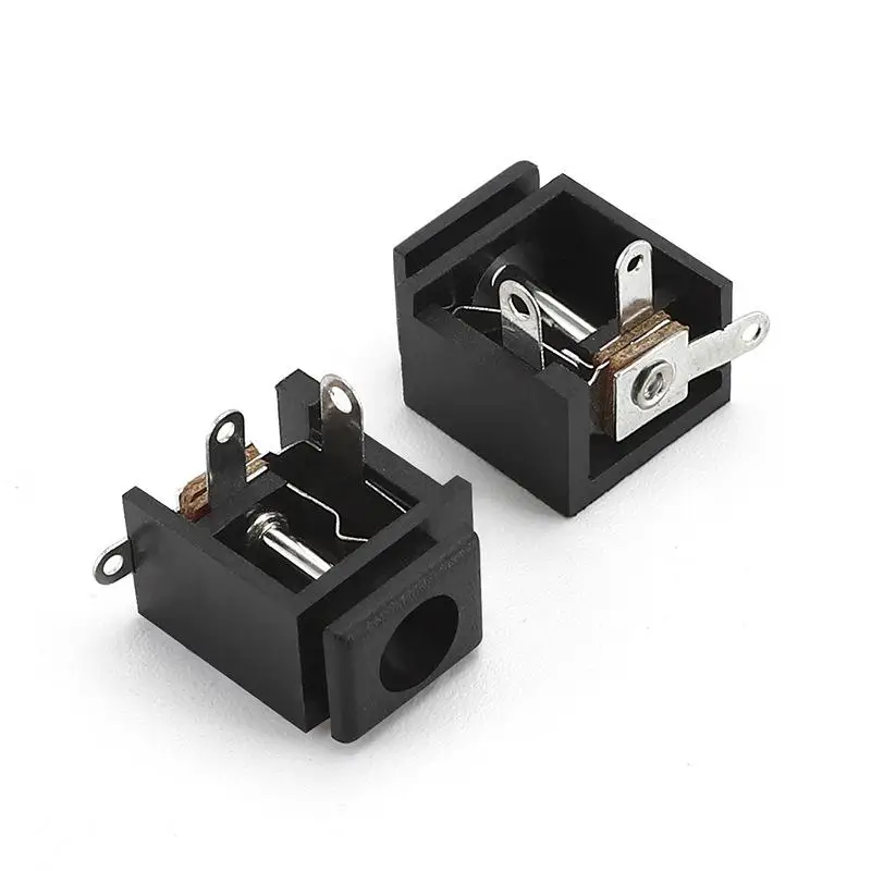 DC-009B power socket DC-009B 5.6x2.1mm tripod plug-in, DC power socket, interface