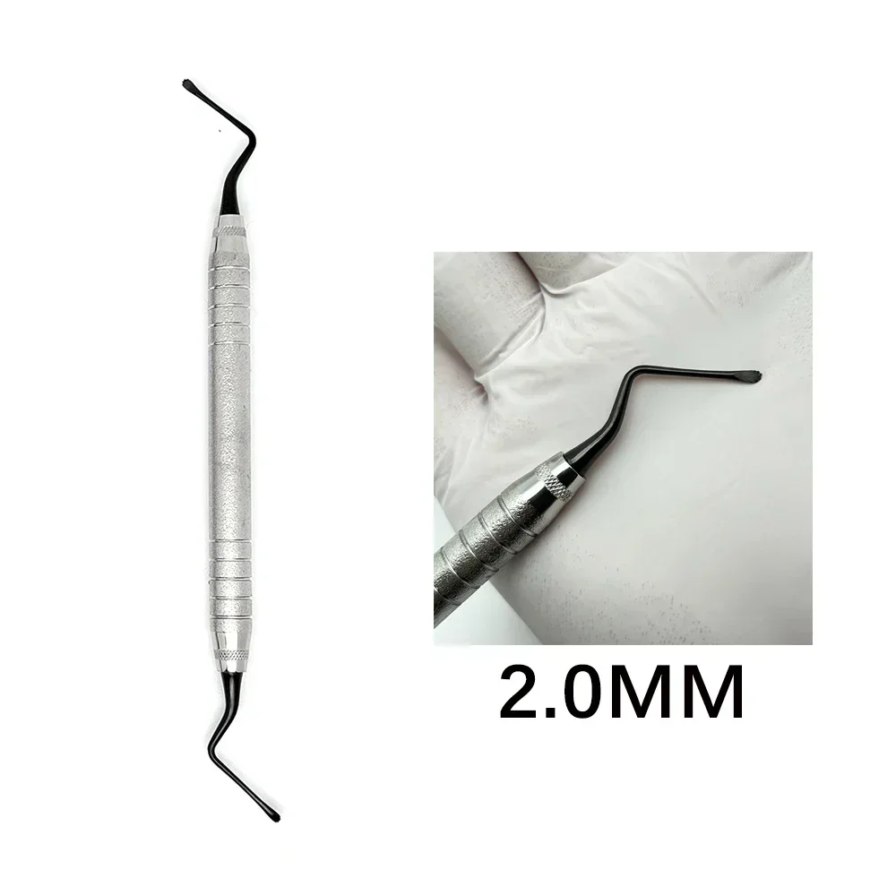 

Dental Curette Professional Jagged Stainless Steel Dentistry Curettes Periodontal Bone Implant Instrument Tools