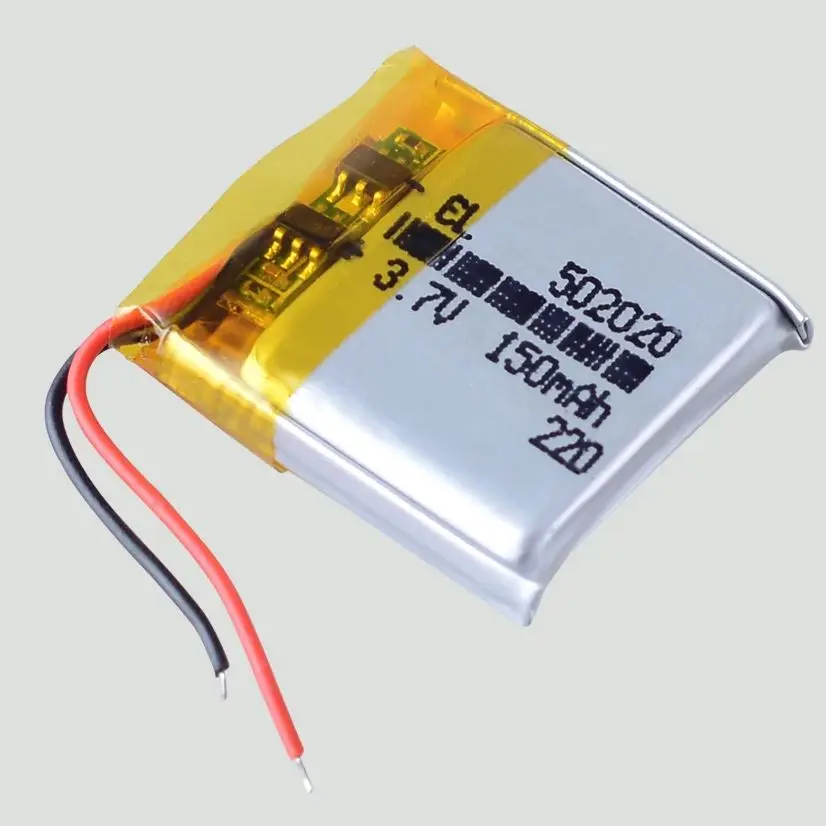 5Pcs 502020 3.7V 150mAh Lithium Lipo Polymer Battery 302020 402020 602020 702020 802020 902020 102020