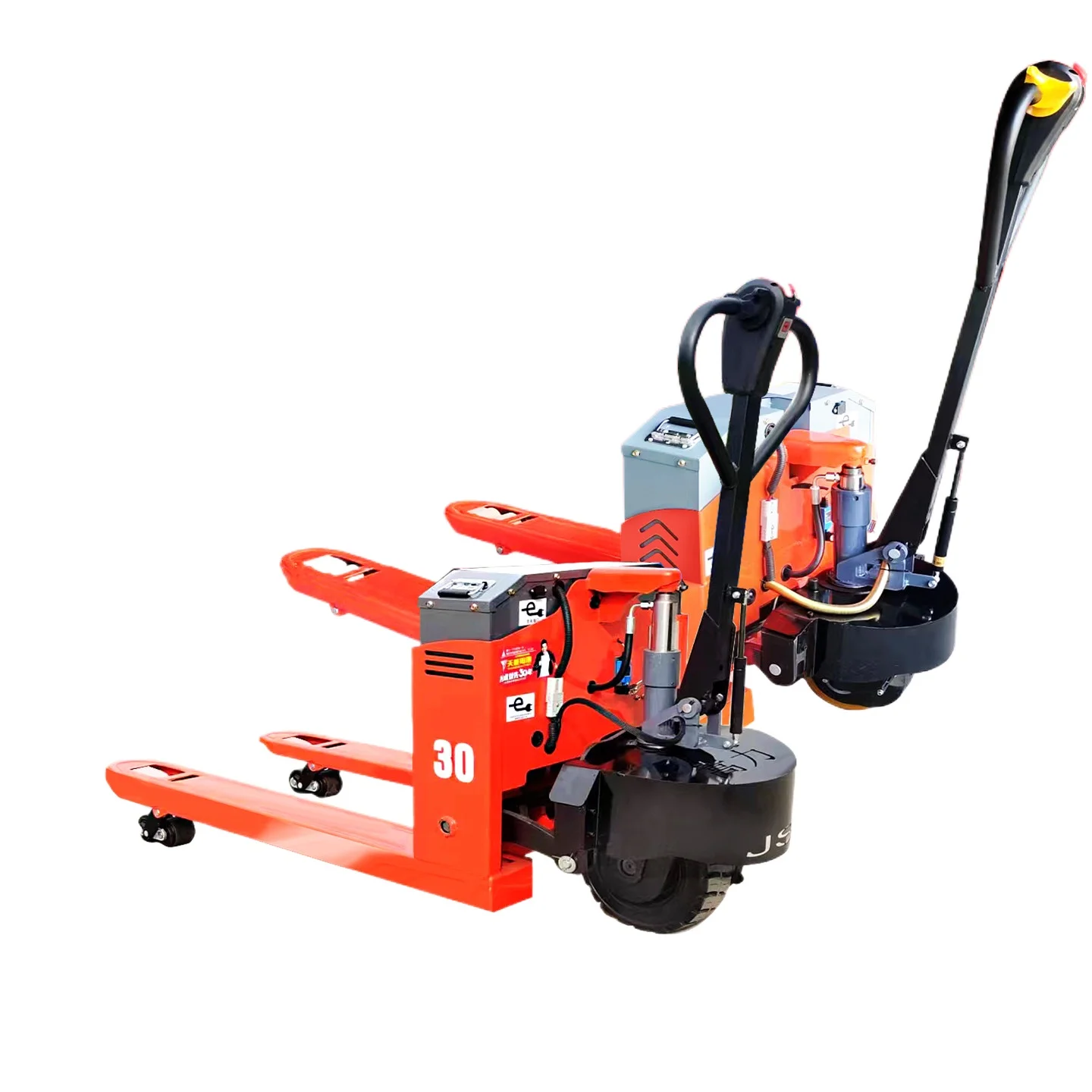 CX electric cattle forklift truck 2 tons 3 tons semi-automatic construction site warehouse off-road climbing