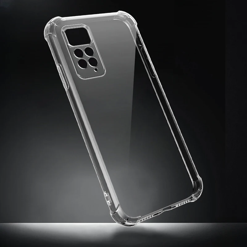 Shockproof Clear Transparent Case For Redmi Note 11 Pro Case Xiaomi Redmi Note 11 Pro 5G Case Silicon Soft Back Cover Phone Case