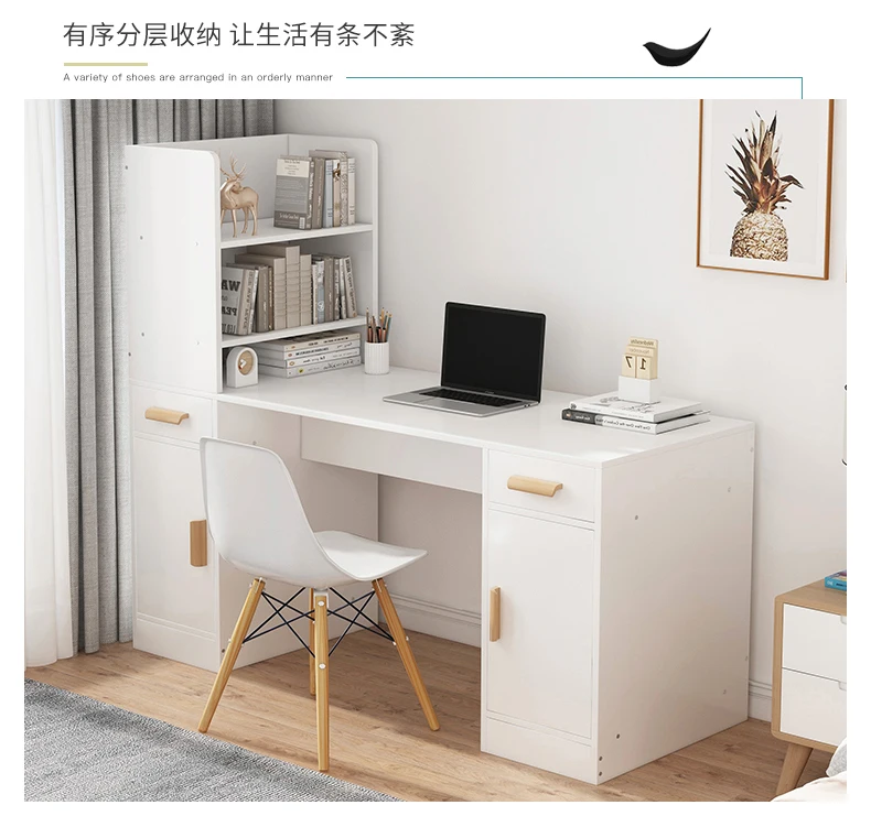 Desk for students Simple home for rent corner bedroom office Xi desk