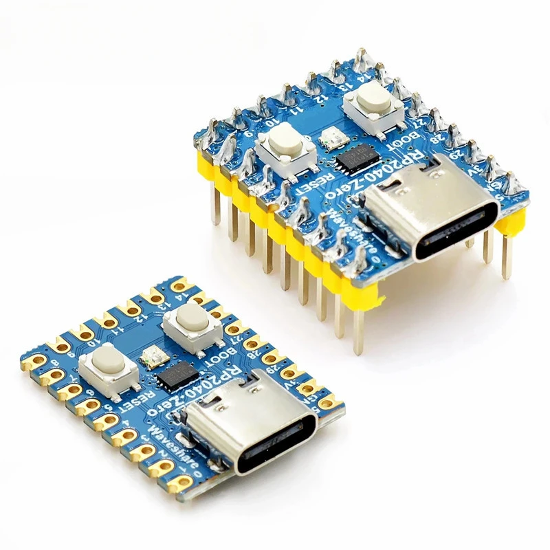 5pcs RP2040-Zero RP2040 For Raspberry Pi Microcontroller PICO Development Board Module Dual-core Cortex M0+ Processor 2MB Flash