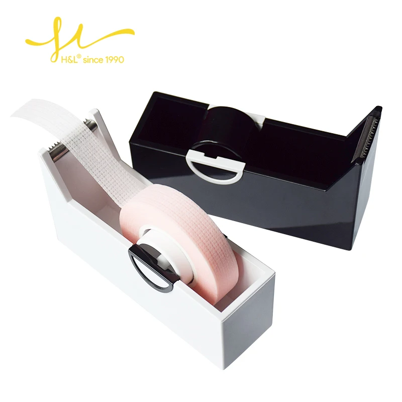 

H&L SINCE 1990 Tape Cutter Neat cutting and easy operation White Black Cutter Women Makeup Supplies