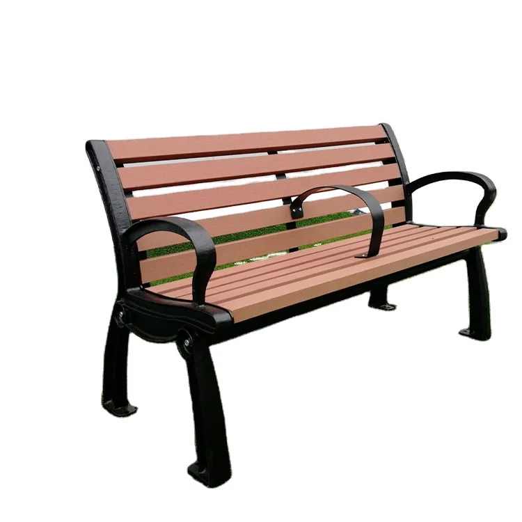 

Hospital wooden bench public places waiting bench chair wood plastic composite wpc bench for Plaza