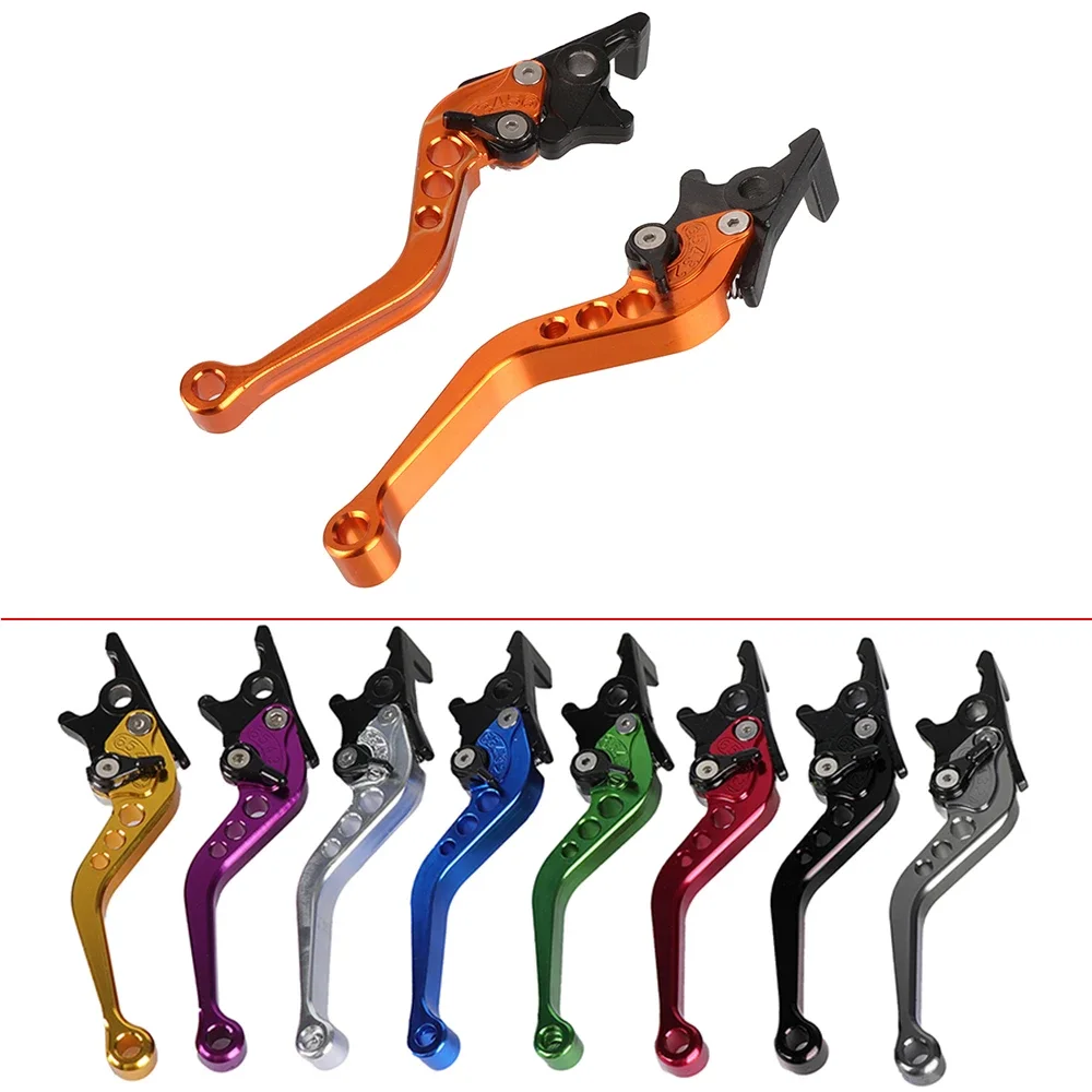 

Universal CNC Aluminum Double Disc Brake Handle Lever Universal CNC Motorcycle Motorbike Modified Accessories