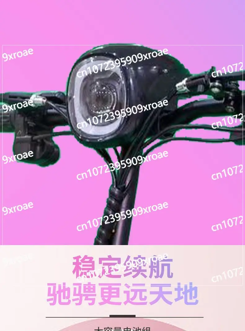 دراجة ثلاثية العجلات كهربائية منزلية صغيرة بيك اب كبار السن إرسال الأطفال #2