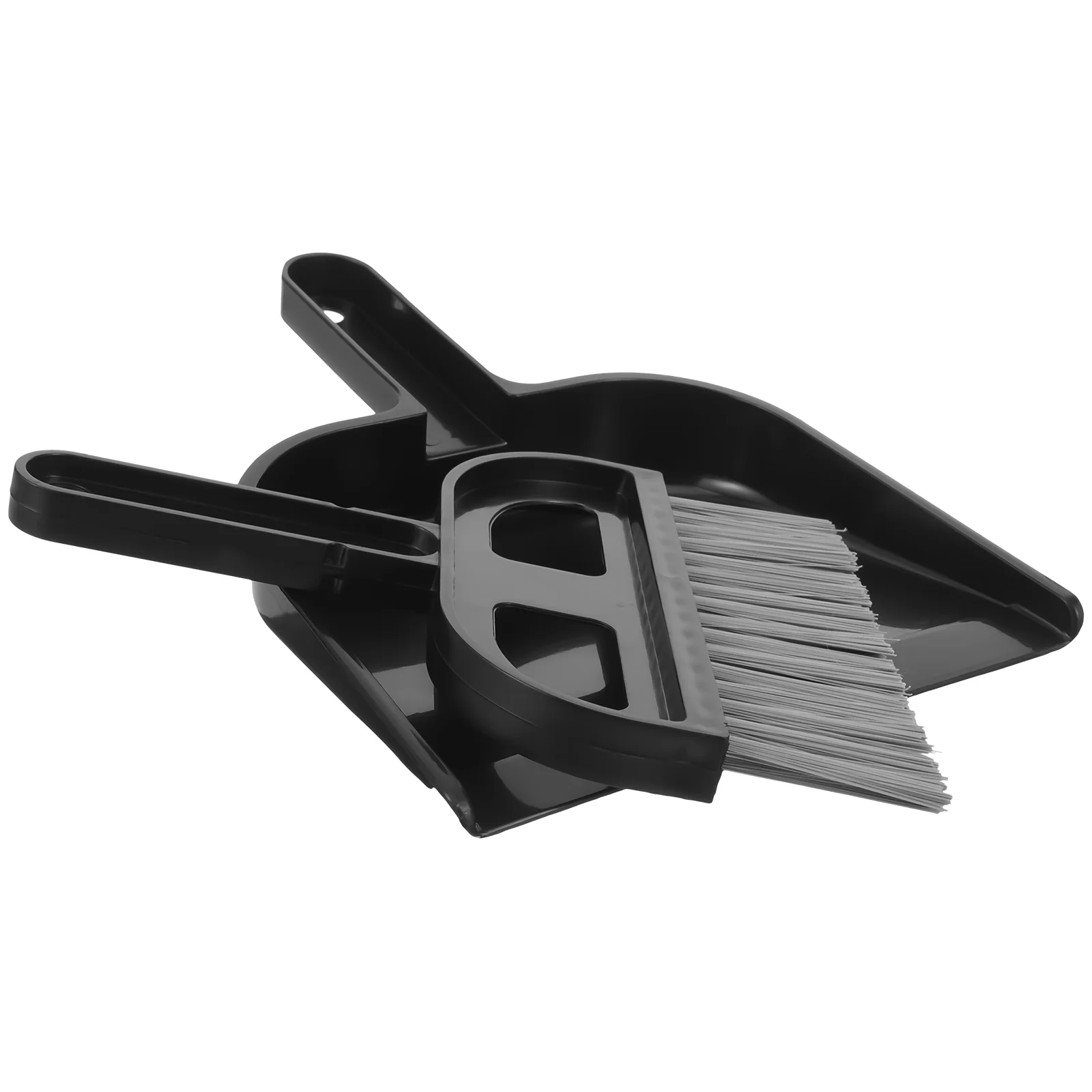 Mini brosse de nettoyage de balayage de bureau, petit balai, ensemble de pelle à poussière (noir), mini brosse, petite brosse, mini balai