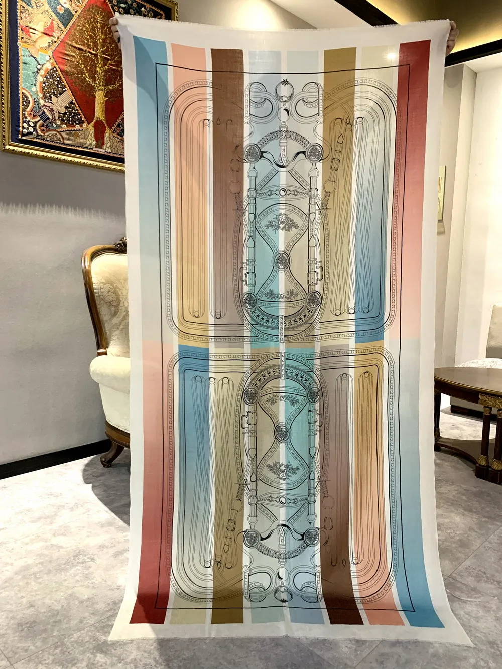 

Winter Large Scarf For Women Luxury Cashmere Scarves Pashmina Shawl Winter Foulard Femme Christmas Gift 200 100cm