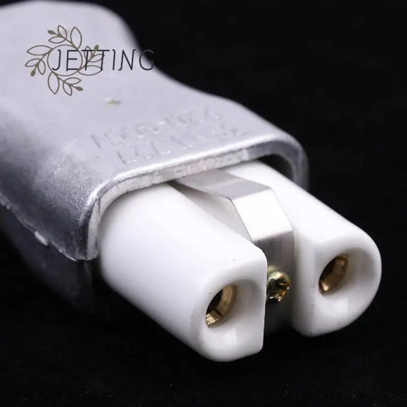 6mm IEC C8 Ceramic Wiring Industry Socket Plug High Temperature Male Female Connector Electric Oven Power Outlet 35A