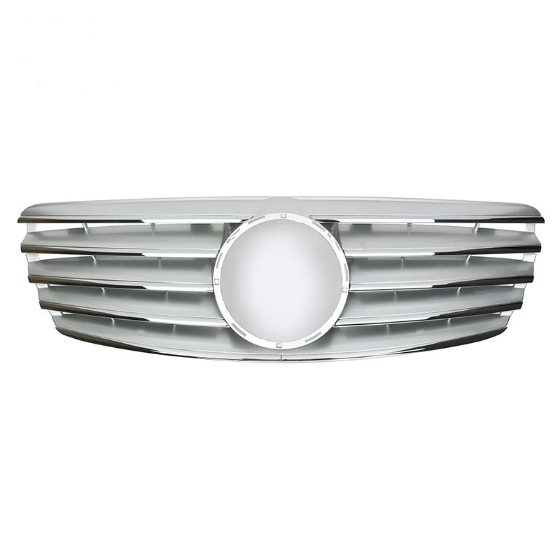 Chrome Front Hood Kidney Grille Grill With  Moulding Grills For Mercedes Benz E-CLASS W211 CL  02-06