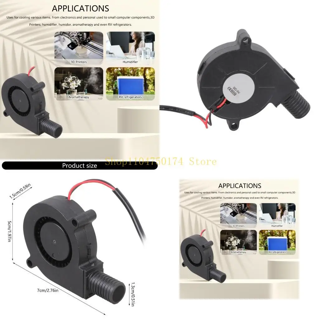 

Вентилятор высокой производительности 5 В для тепловыделения принтера компьютера нуждается в верхней продаже