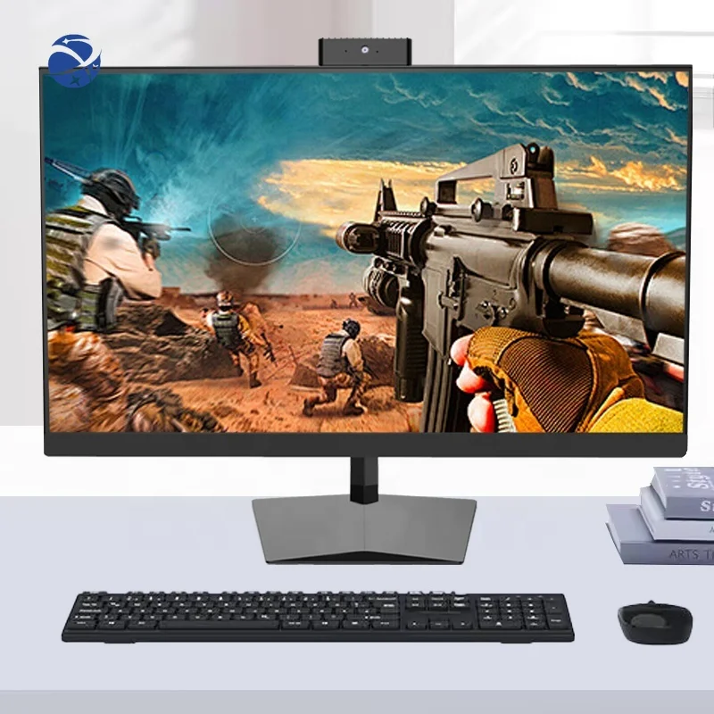 YUNYI-ordenador todo en uno para juegos, dispositivo con pantalla táctil de 24 pulgadas, i5, 11300H, 8GB, RAB, 256SSD, GTX1050ti, 4GB, tarjeta gráfica, todo en uno