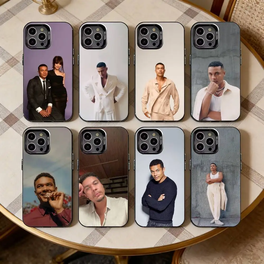 

I-Ismael C-Cruz Cordova Phone Case For iPhone17,16,15,14,13,12,11 Plus,Pro Max Black Candy silver phone case