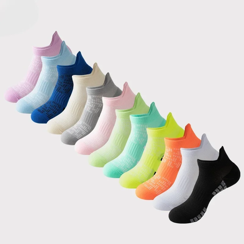 

Professional running Ankle Socks Men's marathon anti slip shock-absorbing badminton sock Women sweat wicking Summer Low Cut Sock