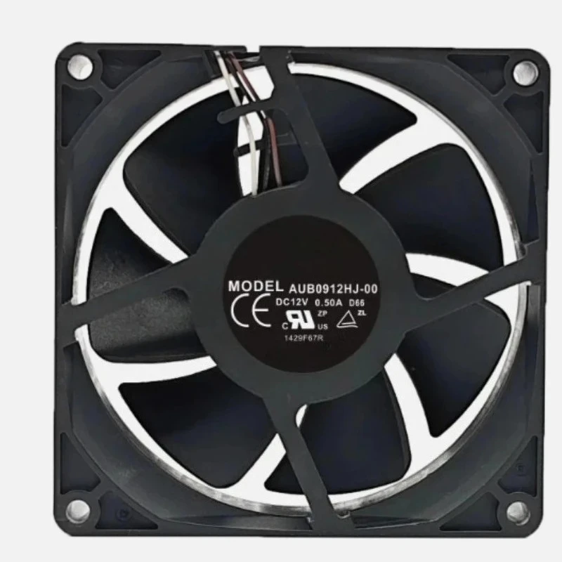 Brand New Original AUB0912HJ-00 DC 12V 0.50A 90X90X25MM 4600RPM Cooling Fan Automotive Field Cooler Fast Delivery
