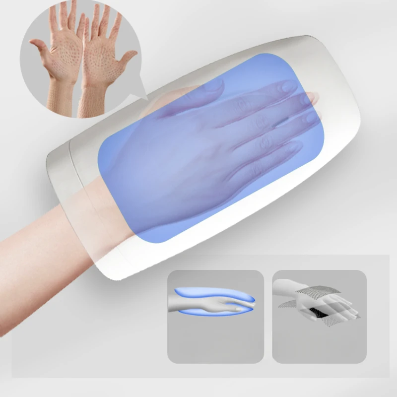 Hand massager finger joint pain numbness wrist kneading heater artifact