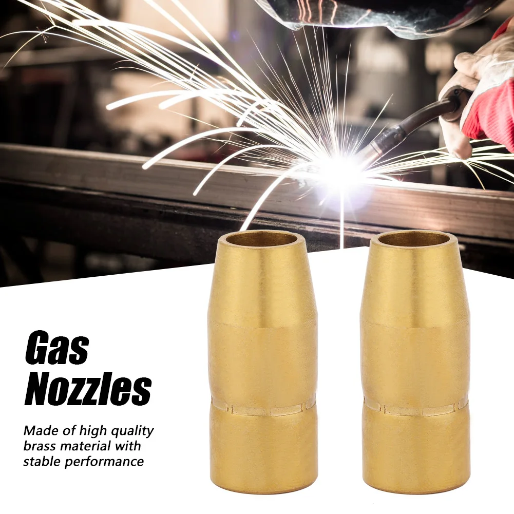 Gas Nozzles 169715 Fit For Miller M-10 M-15 M-100 and M-150 Welding Guns(5 pcs) Gas,Nozzles§169715,Fit,For,Miller§,Gas,Nozzles,