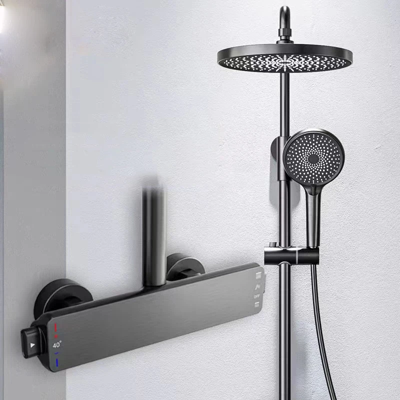 Constant Temperature Shower Faucet 3 Ways Water Outlet High Quality Bathroom Bathtub Faucet