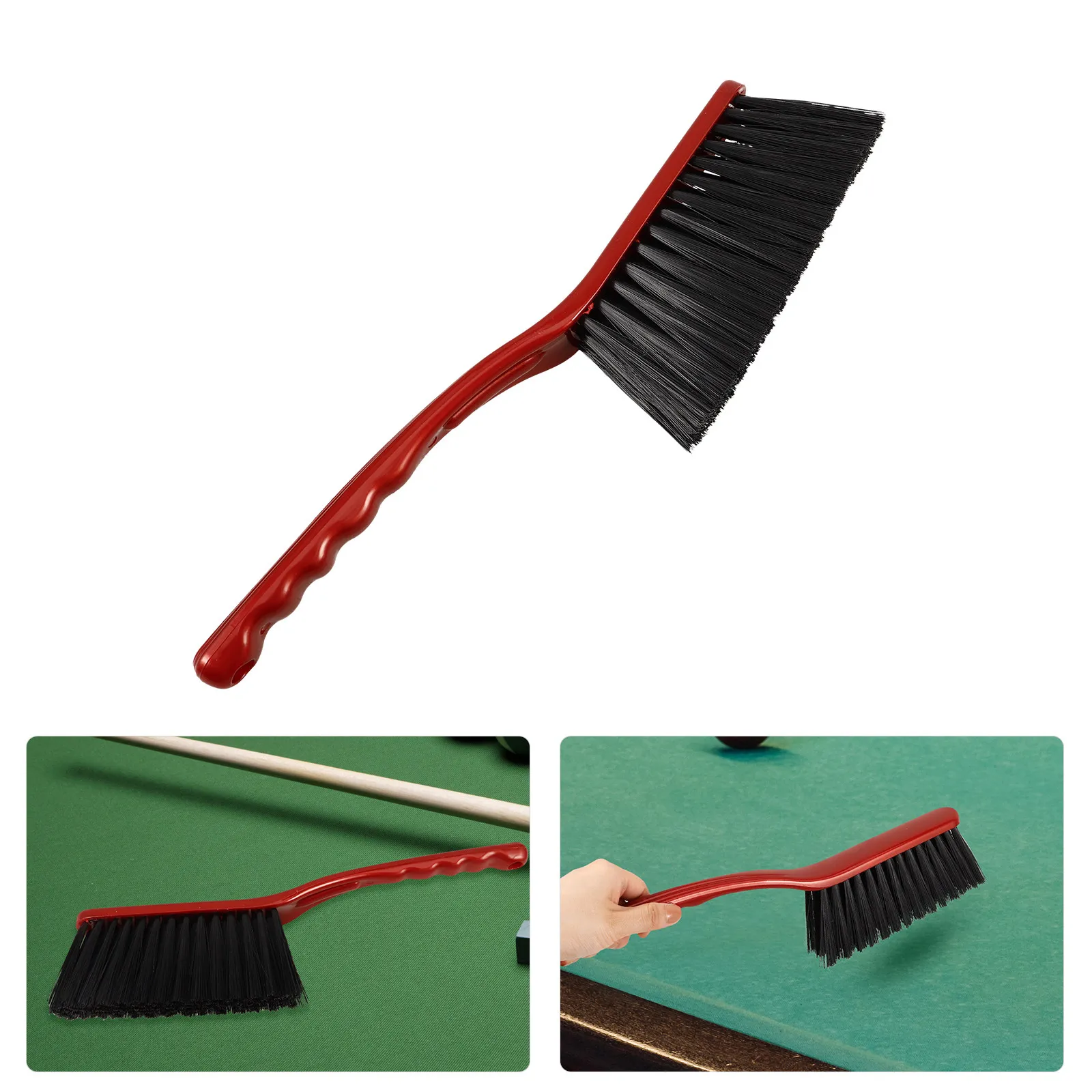 

Premium Pool Table Brush for Felt Cleaning Gentle Bristles Non-Scratch Billiard Table Cleaning Tool Multi-Use Home and Club
