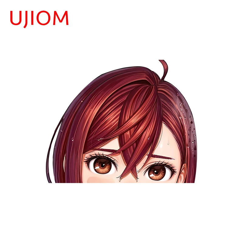 UJIOM Ayase Momo Funny Anime Wall Sticker Kawaii Waterproof PVC Decal Table Decorative Stickers Wallpaper Room Decor