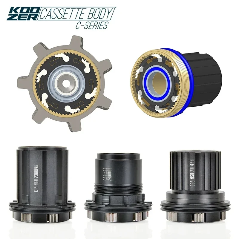 

Koozer C Series для шоссейного велосипеда 450 MTB, кассетный корпус HG 8-11S XD XX Micro Spline MS 12S, детали для велосипеда HGR XDR MSR