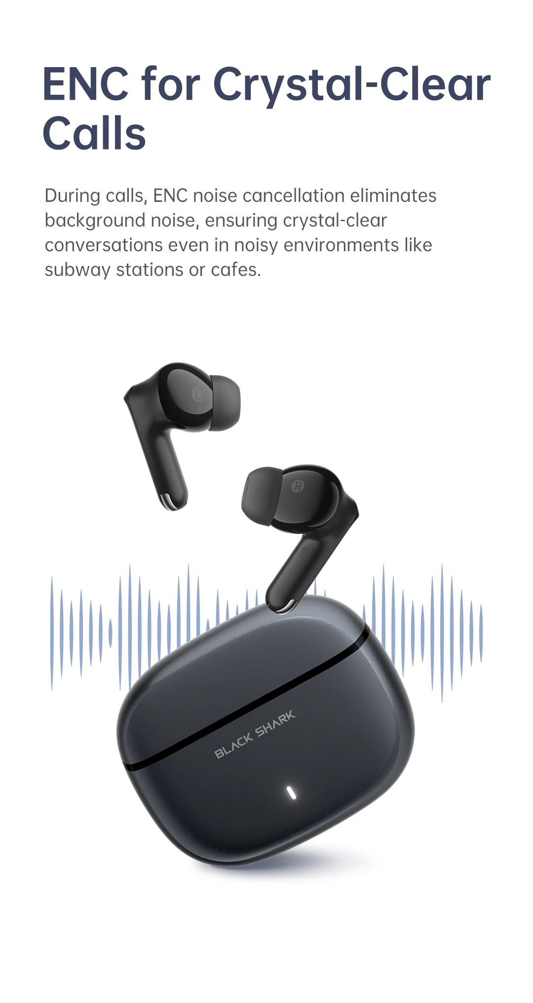 Black Shark T23 Bluetooth 5.4 In Earbuds