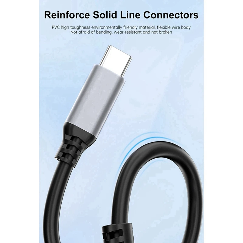 A35Q-USB-C To C Converter For XREAL Nreal,Switch,Stemdeck,Thunderbird Air Plus,Huawei Vision AR Glass Type C Power Conversion