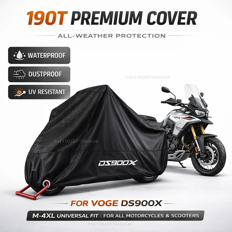 

Чехол для мотоцикла VOGE 900 DSX DSX900 DS 900X 900DSX 190T, водонепроницаемый, пылезащитный, с защитой от ультрафиолета, всесезонный